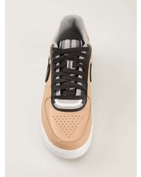 Sneakers basse in pelle marrone chiaro di Nike