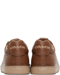Sneakers basse in pelle marroni di Coach 1941