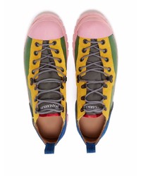 Sneakers basse in pelle multicolori di JW Anderson