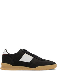 Sneakers basse in pelle nere e bianche di Ps By Paul Smith