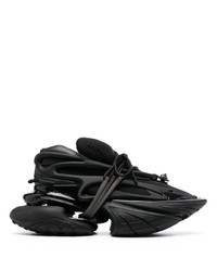Sneakers basse in pelle nere di Balmain