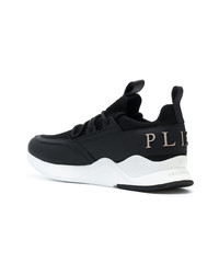 Sneakers basse in pelle nere di Philipp Plein