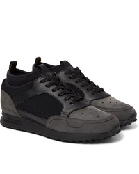 Sneakers basse in pelle nere di Dunhill