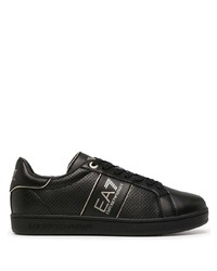 Sneakers basse in pelle nere di Ea7 Emporio Armani
