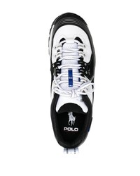 Sneakers basse in pelle nere di Polo Ralph Lauren