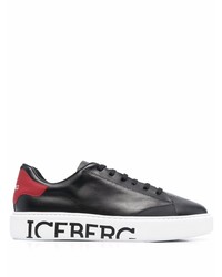 Sneakers basse in pelle nere di Iceberg