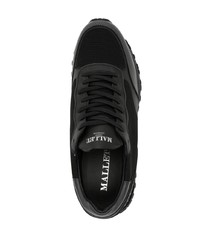 Sneakers basse in pelle nere di Mallet
