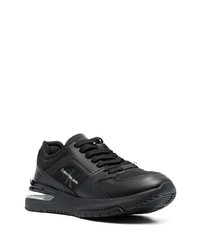 Sneakers basse in pelle nere di Calvin Klein