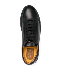 Sneakers basse in pelle nere di Doucal's