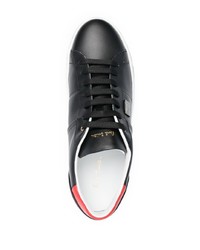 Sneakers basse in pelle nere di Paul Smith