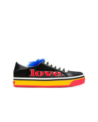 Sneakers basse in pelle nere di Marc Jacobs