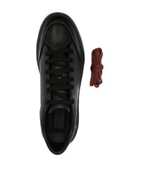 Sneakers basse in pelle nere di Bally