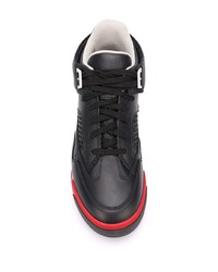 Sneakers basse in pelle nere di Maison Margiela