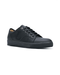 Sneakers basse in pelle nere di Lanvin