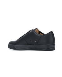 Sneakers basse in pelle nere di Lanvin