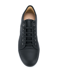 Sneakers basse in pelle nere di Lanvin