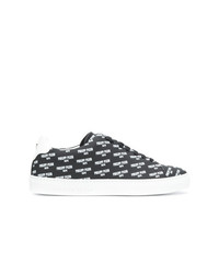 Sneakers basse in pelle nere di Philipp Plein