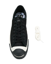 Sneakers basse in pelle nere di Converse