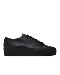 Sneakers basse in pelle nere di Woman by Common Projects
