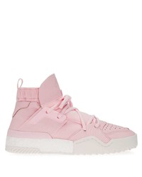 Sneakers basse in pelle rosa di Adidas Originals By Alexander Wang
