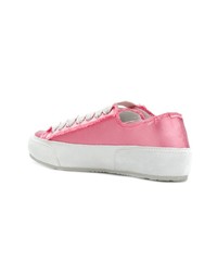 Sneakers basse in pelle rosa di Pedro Garcia