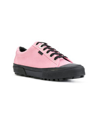 Sneakers basse in pelle rosa di Alyx