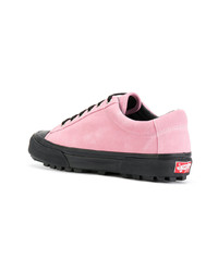 Sneakers basse in pelle rosa di Alyx