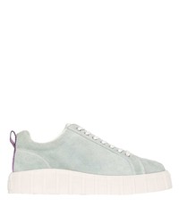 Sneakers basse in pelle scamosciata bianche di Eytys