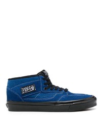 Sneakers basse in pelle scamosciata blu scuro di Vans