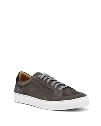 Sneakers basse in pelle scamosciata grigio scuro di Unseen Footwear