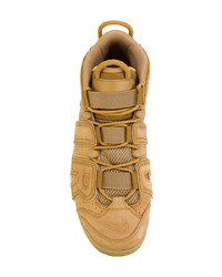 Sneakers basse in pelle scamosciata marrone chiaro di Nike