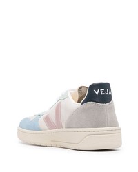 Sneakers basse in pelle scamosciata multicolori di Veja