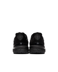 Sneakers basse in pelle scamosciata nere di New Balance