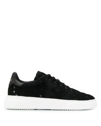 Sneakers basse in pelle scamosciata nere di By Walid