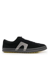 Sneakers basse in pelle scamosciata nere di Camper