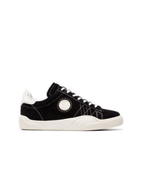 Sneakers basse in pelle scamosciata nere di Eytys