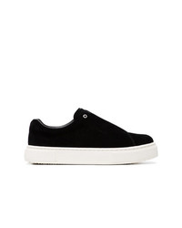 Sneakers basse in pelle scamosciata nere di Eytys