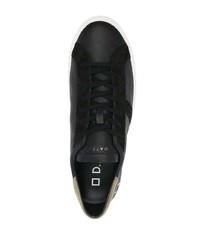Sneakers basse in pelle scamosciata nere di D.A.T.E