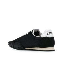 Sneakers basse in pelle scamosciata nere di Kenzo