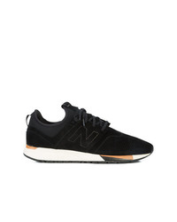 Sneakers basse in pelle scamosciata nere di New Balance