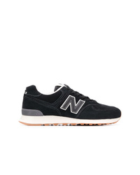 Sneakers basse in pelle scamosciata nere di New Balance