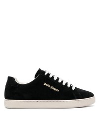 Sneakers basse in pelle scamosciata nere di Palm Angels