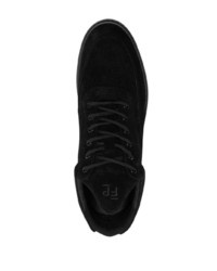 Sneakers basse in pelle scamosciata nere di Filling Pieces