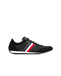 Sneakers basse in pelle scamosciata nere di Tommy Hilfiger
