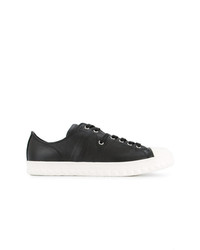 Sneakers basse in pelle scamosciata nere di Whiteflags
