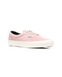 Sneakers basse in pelle scamosciata rosa di Vans