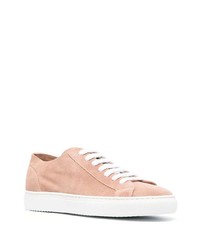Sneakers basse in pelle scamosciata rosa di Doucal's