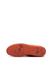 Sneakers basse in pelle scamosciata rosse di Puma