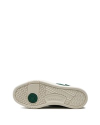 Sneakers basse in pelle scamosciata verde scuro di Reebok