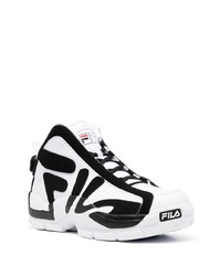Sneakers basse in pelle stampate bianche e nere di Y/Project